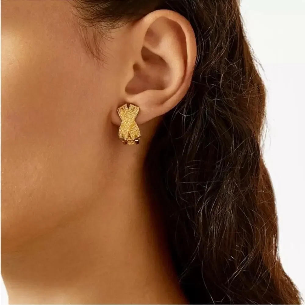 Christian Dior Earrings Clip On Vintage - Picture 2 of 5